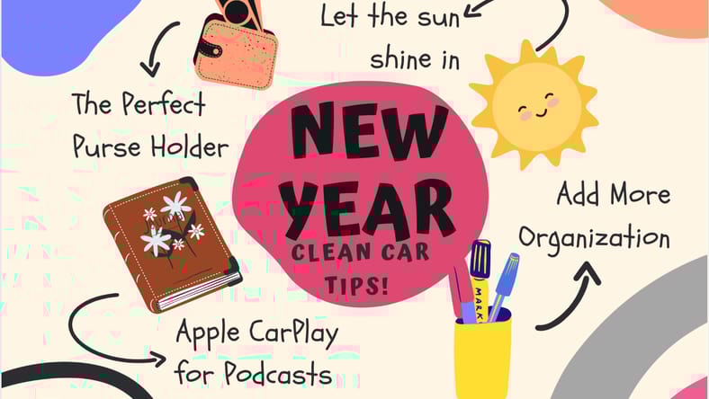 Hew Years Resolution Clean Car Tips
